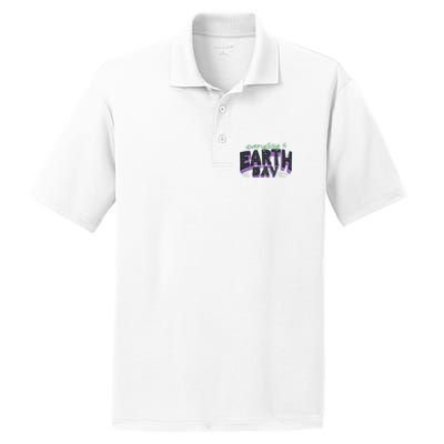 Everyday Is Earth Day Awareness PosiCharge RacerMesh Polo