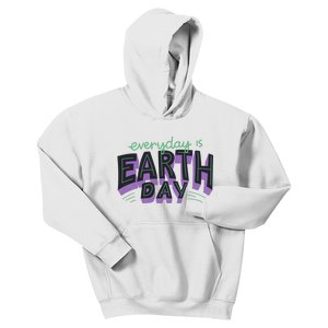 Everyday Is Earth Day Awareness Kids Hoodie