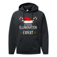 Exterior Illumination Expert Christmas Light Decorator Xmas Performance Fleece Hoodie