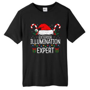 Exterior Illumination Expert Christmas Light Decorator Xmas Tall Fusion ChromaSoft Performance T-Shirt