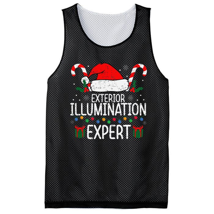 Exterior Illumination Expert Christmas Light Decorator Xmas Mesh Reversible Basketball Jersey Tank