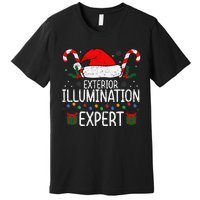 Exterior Illumination Expert Christmas Light Decorator Xmas Premium T-Shirt