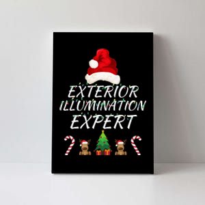 Exterior Illumination Expert Christmas Light Decorator Funny Illumination Expert Canvas