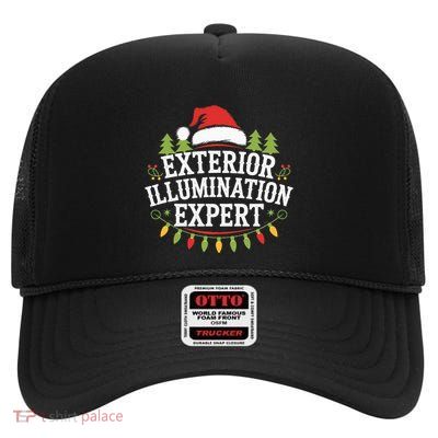Exterior Illumination Expert High Crown Mesh Back Trucker Hat