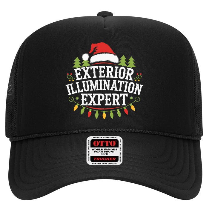 Exterior Illumination Expert High Crown Mesh Back Trucker Hat