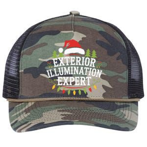 Exterior Illumination Expert Retro Rope Trucker Hat Cap