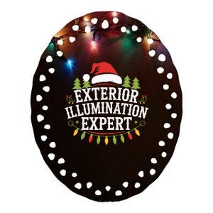 Exterior Illumination Expert Ceramic Oval Ornament