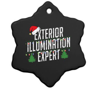 Exterior Illumination Expert Christmas Light Decorator Ceramic Star Ornament