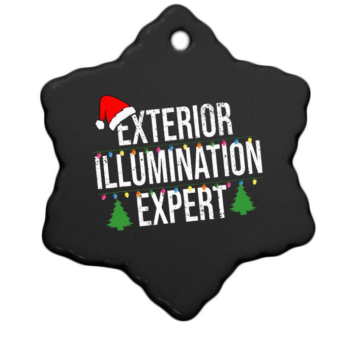 Exterior Illumination Expert Christmas Lights Decorations Ceramic Star Ornament