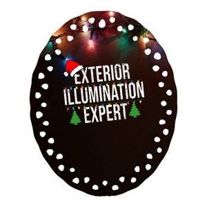 Exterior Illumination Expert Christmas Lights Decorations Ceramic Oval Ornament