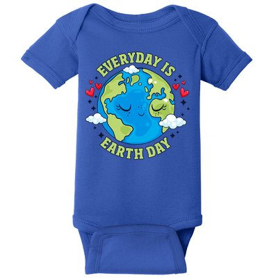 Everyday Is Earth Day Celebrate Earth Day Environtal Cool Gift Baby Bodysuit