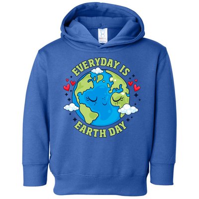 Everyday Is Earth Day Celebrate Earth Day Environtal Cool Gift Toddler Hoodie