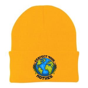 Everyday Is Earth Day Celebrate Earth Day Environtal Great Gift Knit Cap Winter Beanie