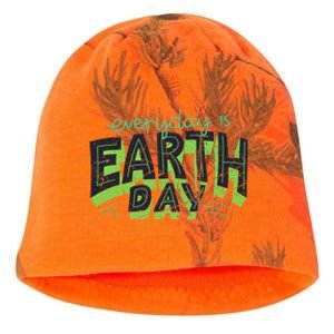 Everyday Is Earth Day Awareness Love Nature Save The Planet Cute Gift Kati - Camo Knit Beanie