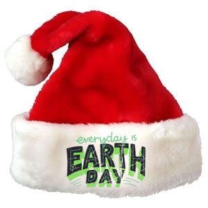 Everyday Is Earth Day Awareness Love Nature Save The Planet Cute Gift Premium Christmas Santa Hat