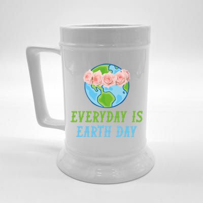 Everyday Is Earth Day I Envirot Protection Cool Gift Beer Stein