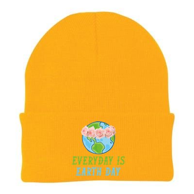 Everyday Is Earth Day I Envirot Protection Great Gift Knit Cap Winter Beanie