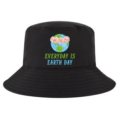 Everyday Is Earth Day I Envirot Protection Great Gift Cool Comfort Performance Bucket Hat