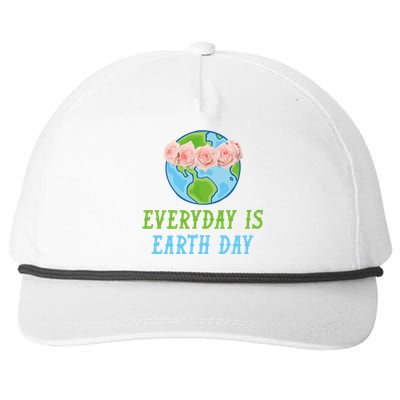 Everyday Is Earth Day I Envirot Protection Great Gift Snapback Five-Panel Rope Hat