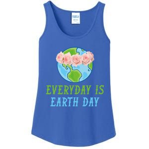 Everyday Is Earth Day I Envirot Protection Great Gift Ladies Essential Tank