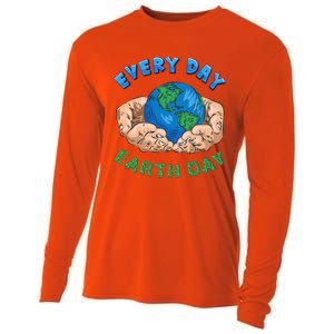 Everyday Is Earth Day Tee Mother Earth Day Tee Nature Lovers Gift Cooling Performance Long Sleeve Crew