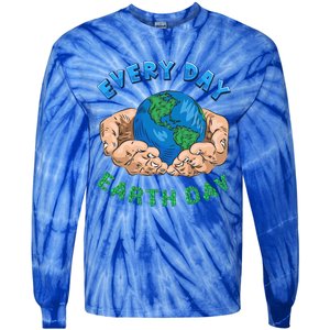 Everyday Is Earth Day Tee Mother Earth Day Tee Nature Lovers Gift Tie-Dye Long Sleeve Shirt