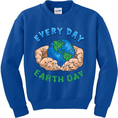 Everyday Is Earth Day Tee Mother Earth Day Tee Nature Lovers Gift Kids Sweatshirt