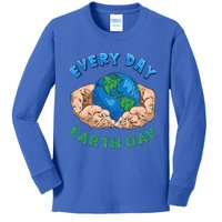 Everyday Is Earth Day Tee Mother Earth Day Tee Nature Lovers Gift Kids Long Sleeve Shirt