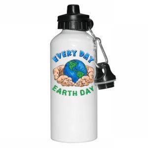 Everyday Is Earth Day Tee Mother Earth Day Tee Nature Lovers Gift Aluminum Water Bottle