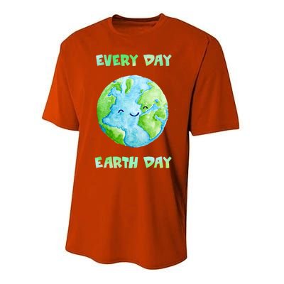 Everyday Is Earth Day Tee Mother Earth Day Tee Nature Lovers Cute Gift Performance Sprint T-Shirt