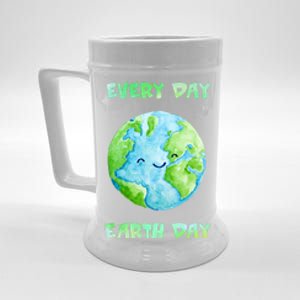 Everyday Is Earth Day Tee Mother Earth Day Tee Nature Lovers Cute Gift Beer Stein