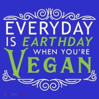 Everyday Is Earth Day Vegan Environt Awareness Vegetarian Gift Premium T-Shirt