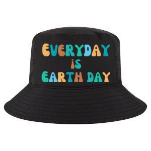 Everyday Is Earth Day Environtal Support Groovy Nature Gift Cool Comfort Performance Bucket Hat