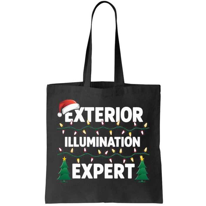 Exterior Illumination Expert Christmas Light Decorator Tote Bag