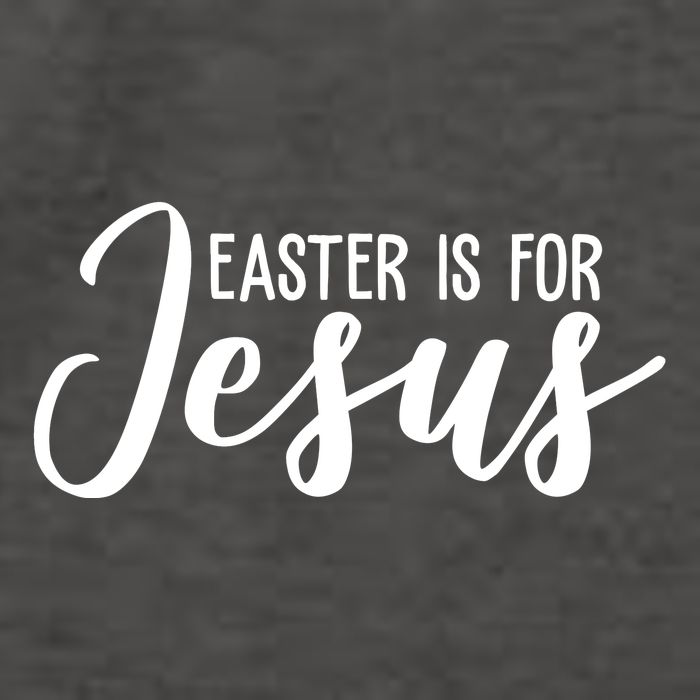 Easter Is For Jesus Cute Vector Backpack