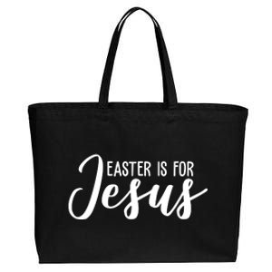 Easter Is For Jesus Cute Cotton Canvas Jumbo Tote