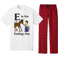 E Is For Eating Ass Funny Donkey Pajama Set