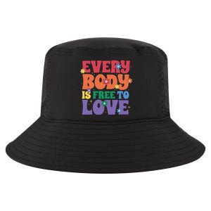 Everybody Is Free To Love Pride Month Gift Cool Comfort Performance Bucket Hat