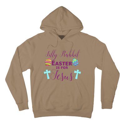 Easter Is For Jesus Cute Religous Cross Egg Hoodie