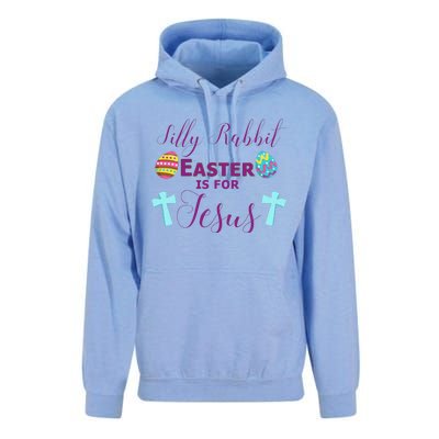 Easter Is For Jesus Cute Religous Cross Egg Unisex Surf Hoodie