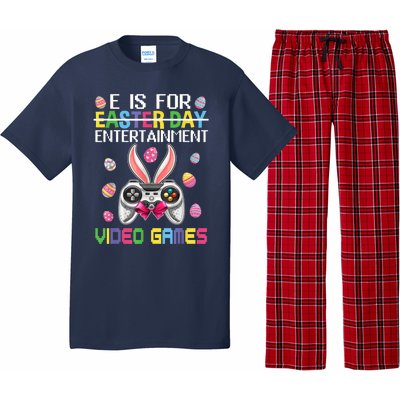 E Is For Entertainment Video Games Easter Day Gaming Lovers Pajama Set