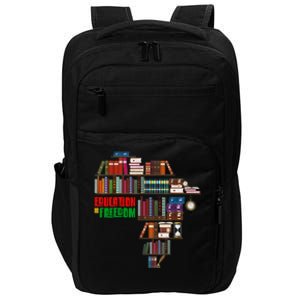 Education Is Freedom Book Reader Black History Month African Great Gift Impact Tech Backpack