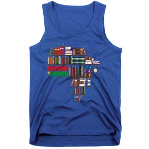 Education Is Freedom Book Reader Black History Month African Great Gift Tank Top