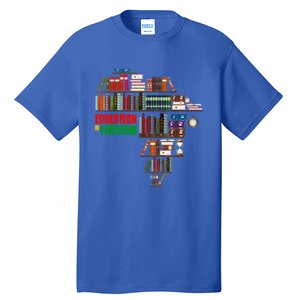 Education Is Freedom Book Reader Black History Month African Gift Tall T-Shirt