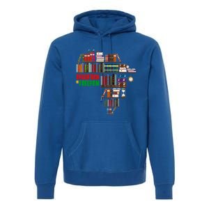 Education Is Freedom Book Reader Black History Month African Gift Premium Hoodie