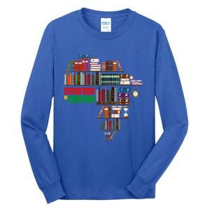 Education Is Freedom Book Reader Black History Month African Gift Tall Long Sleeve T-Shirt