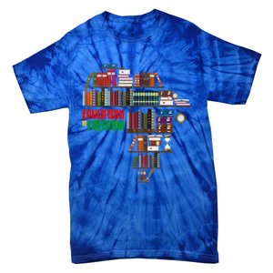 Education Is Freedom Book Reader Black History Month African Gift Tie-Dye T-Shirt