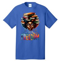 Education Is Freedom Black Teacher Books Black History Month Tall T-Shirt