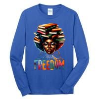 Education Is Freedom Black Teacher Books Black History Month Tall Long Sleeve T-Shirt