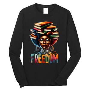 Education Is Freedom Black Teacher Books Black History Month Long Sleeve Shirt